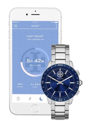 tory burch collins hybrid smartwatch review