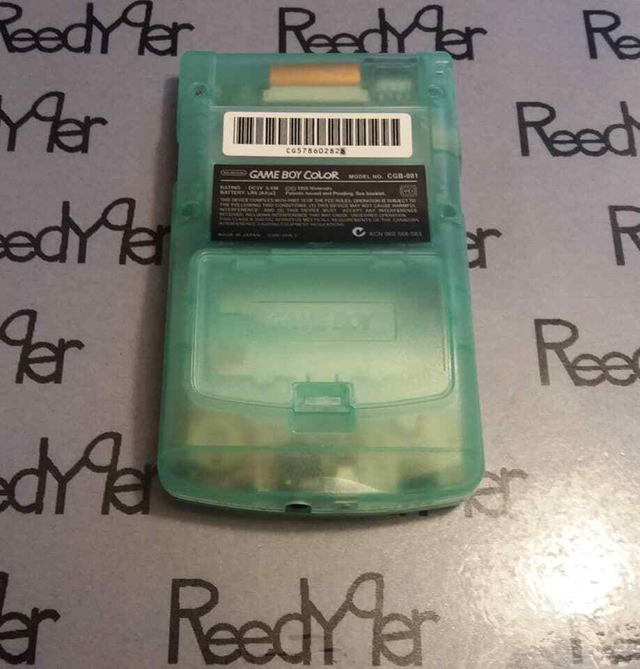 Sportello Batteria Nuovo Per Game Boy Color (GBC) - Colore Teal Con Pikachu