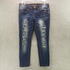 Dollhouse Crazy Sexy Cool Women's Jeans Size 11 Distressed Low Rise
