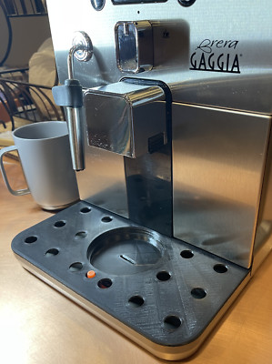 Adjustable Tray for Coffee Cups up to 5 1/8'' Tall -Tray only- For Gaggia Brera