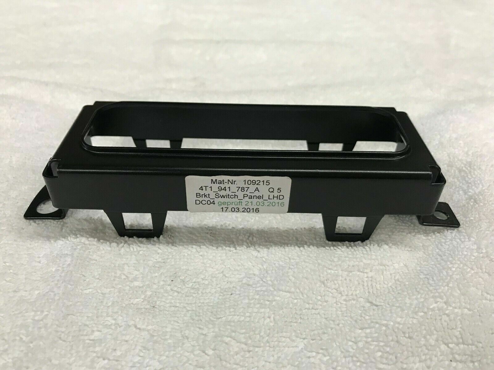 LAMBORGHINI HURACAN DRIVER LEFT HEADLIGHT LAMP SWITCH BRACKET OEM 4T1941787A