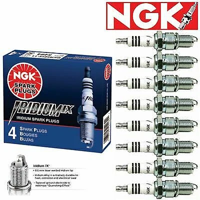 8 Pcs Iridium IX Spark Plugs NGK 1975-1978 Chevrolet El Camino 6.6L 5.7L V8 Foto 4 de 4