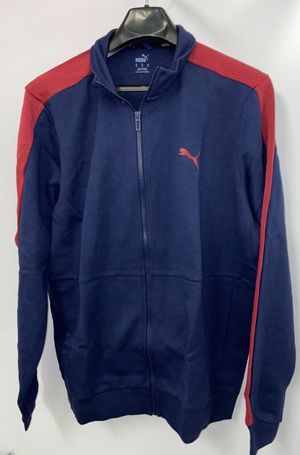 red puma track jacket