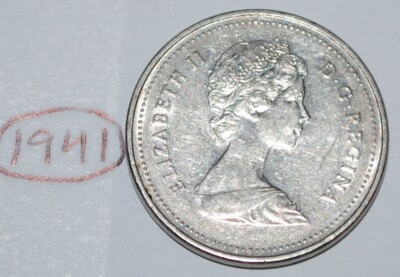 Canada 1983 5 Cents Elizabeth II Canadian Nickel Five Cent Lot