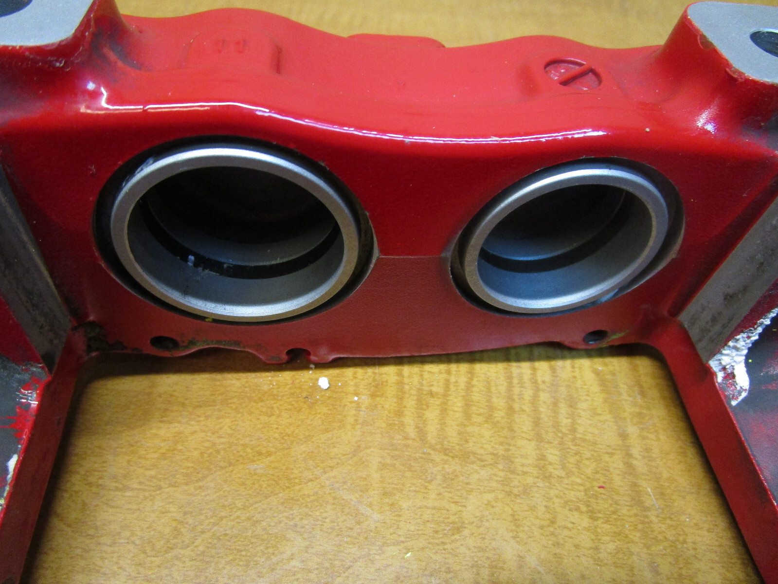 Ferrari 458 Italia - RH Rear Brake Caliper (Red) - P/N 261787