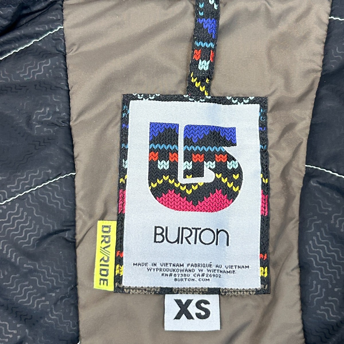 BURTON 上下 Dryride サイズS-XS Burton Dryride White Collection Snowboard Jacket Red Women's