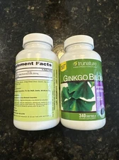 Trunature Ginkgo Biloba Softgels 120mg 340, 2 Pack, Exp 11/2026