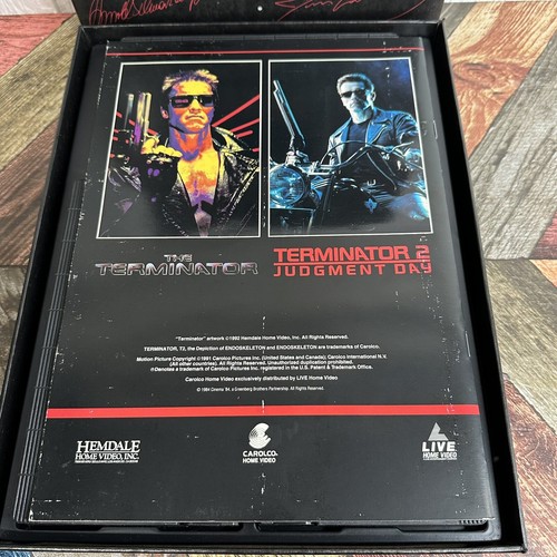 The Terminator Collection Limited Edition (VHS Boxset 3 Tape Set + Booklet) - Picture 12 of 16