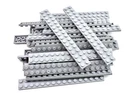 TCM BRICKS Light Bluish Gray 2x16 Plate X25 Compatible Parts & Pieces