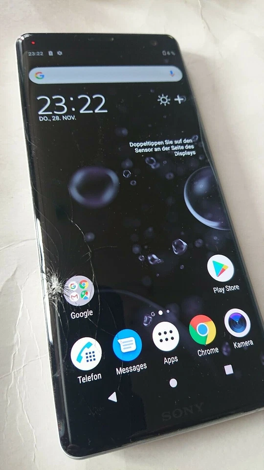 Sony Xperia XZ3 - 64GB -9436 Bianco Argento (Senza SIM-lock) (Dual SIM) - Immagine 2 di 4