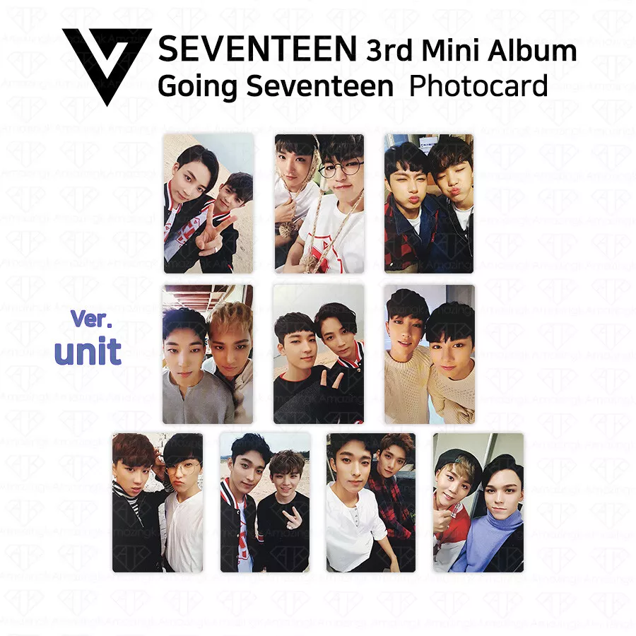 SEVENTEEN 3rd Mini Album Going Seventeen Make A Wish Official Photocard KPOP
