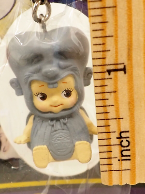 Rose O'Neill Kewpie × GeGeGe no Kitaro Konaki jiji Rose O'Neill Kewpie x Gegege no Kitaro Figure Strap