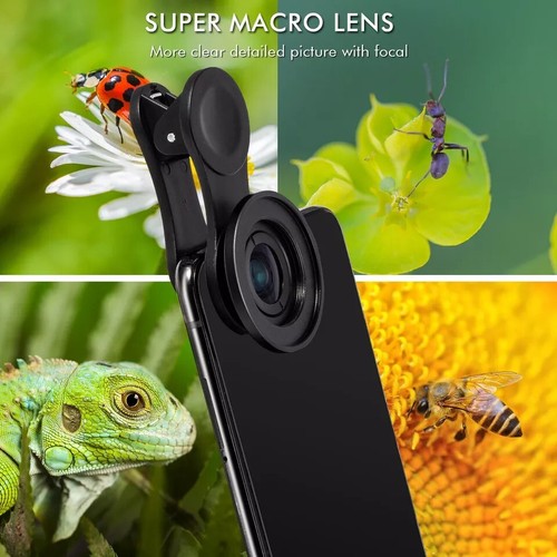 4 in 1 Professional Phone Camera Lens Kit Clip On for iPhone SAMSUNG Smartphone - 第 4/4 張圖片