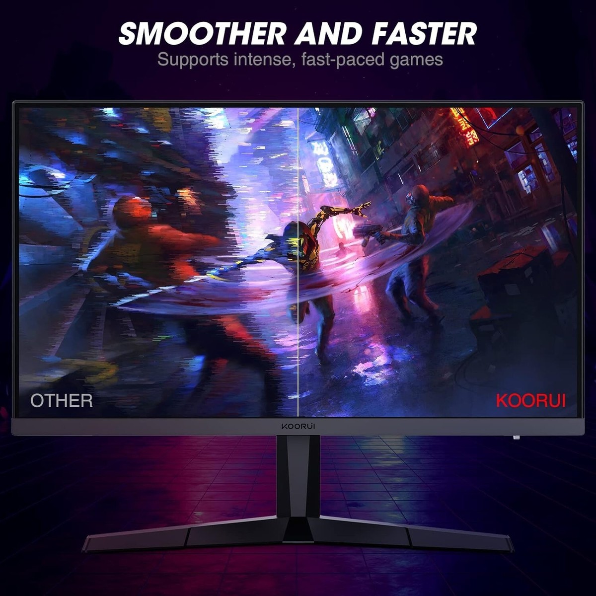 KOORUI 24E3 24-Inch Gaming Monitor - 165Hz, 1ms Response