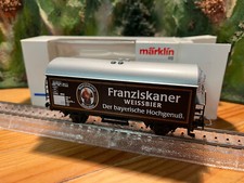 Märklin HO - Bierwagen "Franziskaner Weissbier" - neuwertig - mit OVP