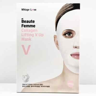 Whispr love beaute femme lifting V up mask 5ea, Korean Cosmetics, KBeauty,sample