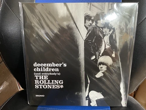 NEW LIMITED EDITION THE ROLLING STONES DECEMBER'S CHILDREN IN MONO SILVER VINYL