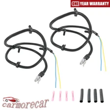 2Pcs ABS Wheel Speed Sensor Wire Harness For Cadillac CTS Chevrolet 10340314