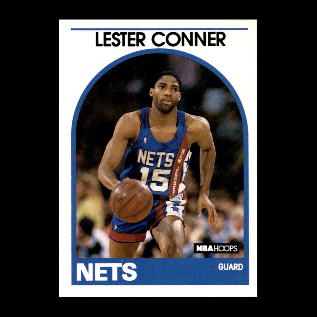 Lester Conner 1989-90 Hoops Rookie New Jersey Nets #222 R328Z 40