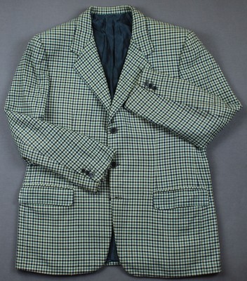 BRIONI Herren 100% Wolle Guncheck Sportmantel Gr. IT 52 / L / Large Jacke Blazer