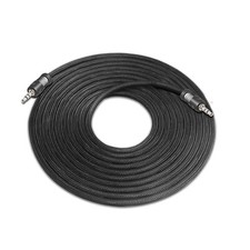 Recoil AC30 Audiophile Grade 30ft 3.5mm Auxiliary Cable, Triple-Shielded, Nylon
