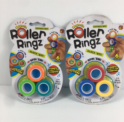 Giocattolo Fidget Slider, Triangolo magnetico in metallo Fid