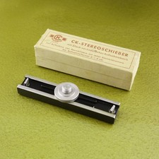 STEREO focussing rail 3/8" MACRO stage carriage slide attachment 6x6 3       