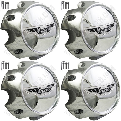 Eagle Alloys Stainless Steel Open End Wheel Center Cap – Fits 4.25 Inch Bore (ACC 301 09)