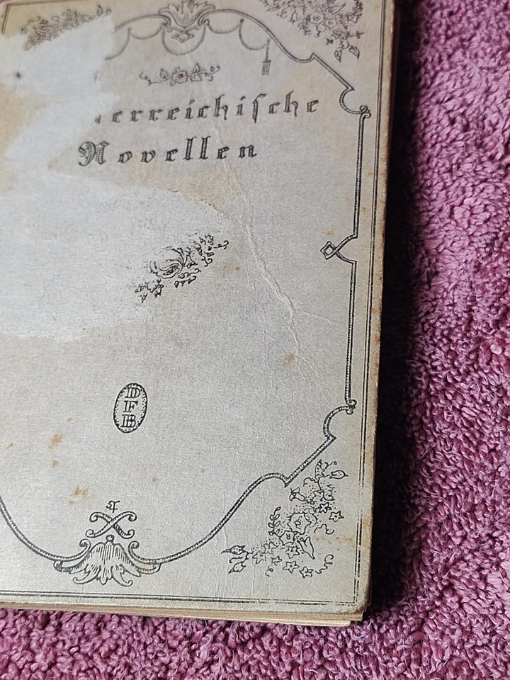 Rare 1916 Antique Österreichische Novellen Austrian Novellas The Fifty Books # 5 - Image 3 of 4