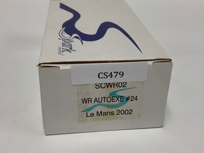 1/43 Spark WR AUTOEXE from 2002 24 Hours of Le Mans car #24 SCWR02