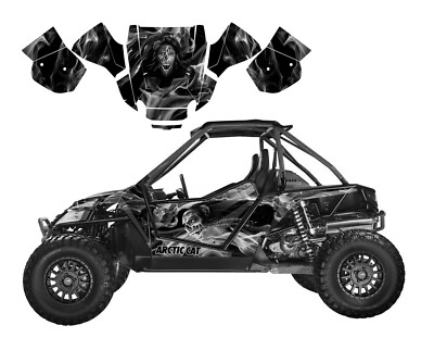 2012-2016 Arctic Cat Wildcat 1000X custom graphics 24 mil vinyl