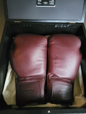 Shinola Muhammad Ali Foundation Rare All Leather Boxing Gloves