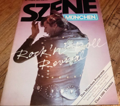 Scene München Nr.4 1977 Fleetwood Mac/Jethro Tull/Lou Reed/Rico Moreno uvm