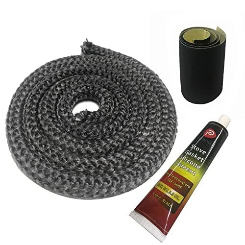 Wood Stove Gasket, 7/8u0026#034; Wood Stove Door Gasket Kit, Gasket Rope  Replacement f... | eBay