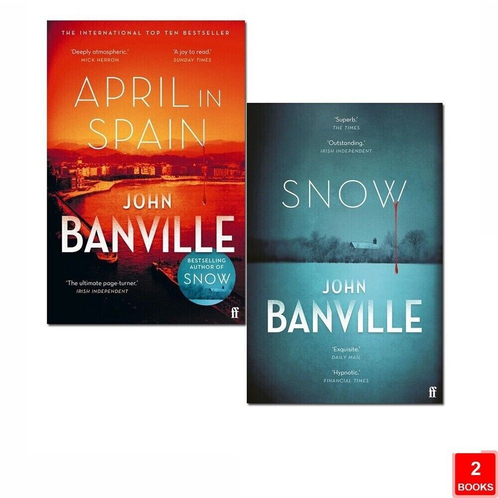 A Strafford and Quirke Mystery 2 Books Collection Set by John Banville Snow