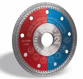 Disco Diamantato D.mm.115 Montolit CG Taglio Gres Porcellanato, Ceramica dura