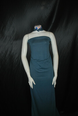 Rib Modal Spandex 2x1 knit ribbed 45'' wide by the yard New Denim Blue