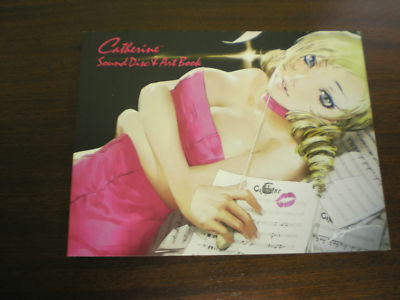 Catherine Art Book & Sound Disc/Music CD   NEW