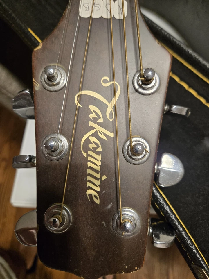 Guitarra eléctrica acústica Takamine PT-206 con estuche Foto 2 de 4