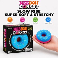 2026 New Arrival Schylling NeeDoh Jelly Donut Squeeze Toy, Stress Relief Squishy