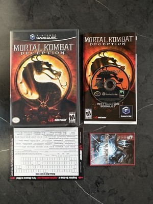 Mortal Kombat: Deception Nintendo GameCube & CIB Sub-Zero Trading Card