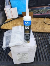 (24) ASI 55  Industrial & Construction Sealant/Adhesive 10.2 fl oz Flat White 