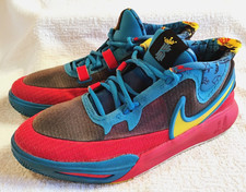 Nike Kyrie 8 SE GO Low Black Blue Tour Yellow DQ8080-012 - Youth Size 7