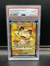 Meowth ex 107/088 Me03: Perfect Order Holo PSA 10 Gem Mint on eBay