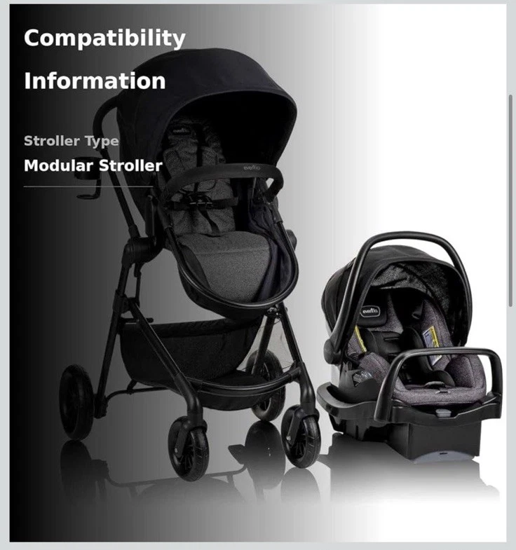 Sistema de viaje modular Evenflo Pivot con base infantil LiteMax NUEVA CAJA SIN ABRIR Foto 3 de 4