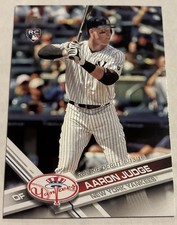 2017 Topps Update Series - Rookie Debut Aaron Judge #US99 Batting (RC)-NY YANKEE