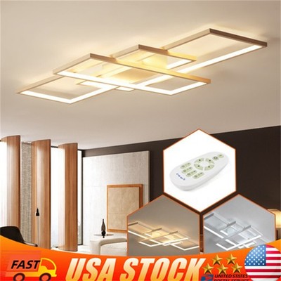 Modern Acrylic Flush Mount LED Ceiling Light Kitchen Bedroom Down Lighting Lamp