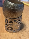 International Silver Company Napkin Ring And Carved Wood Ring — photo 5