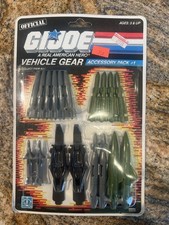 1986 GI Joe - Vehicle Gear Accessory Pack  1 Sealed on Card MOC