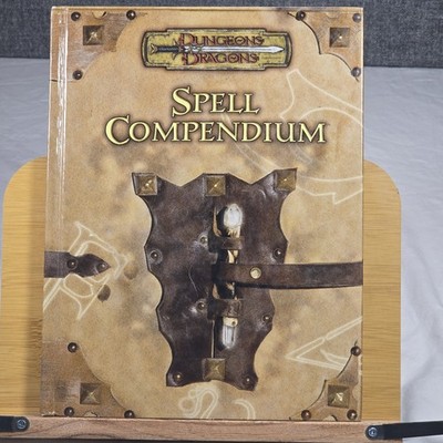 D&D Spell Compendium 3.5 (1st Printing, 2005) Wizards WotC 3rd Edition 